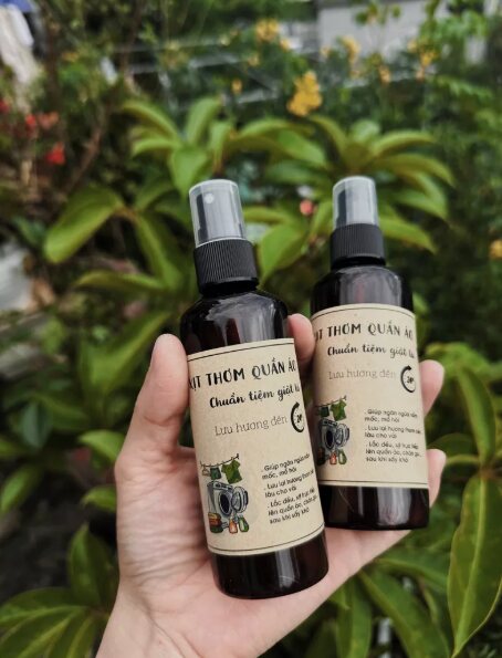 Tem dán chai mỹ phẩm thực tế