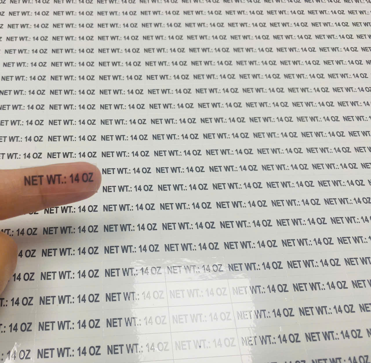 Mẫu decal nhựa trong